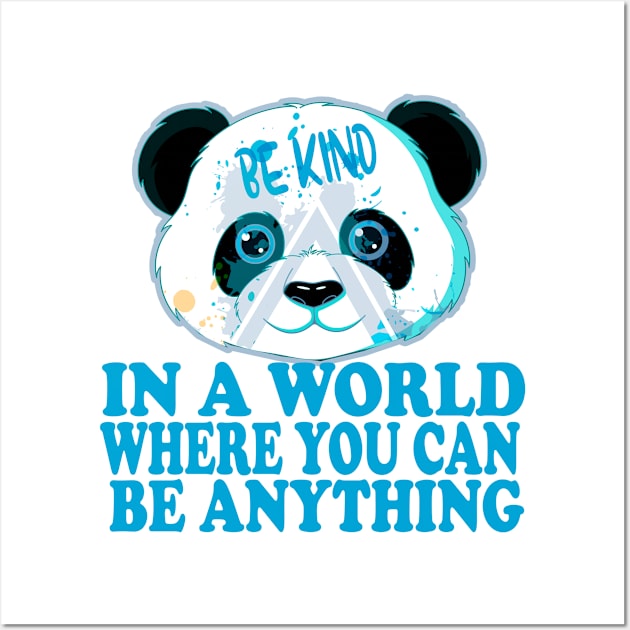 Be Kind Wall Art by Creation Cartoon